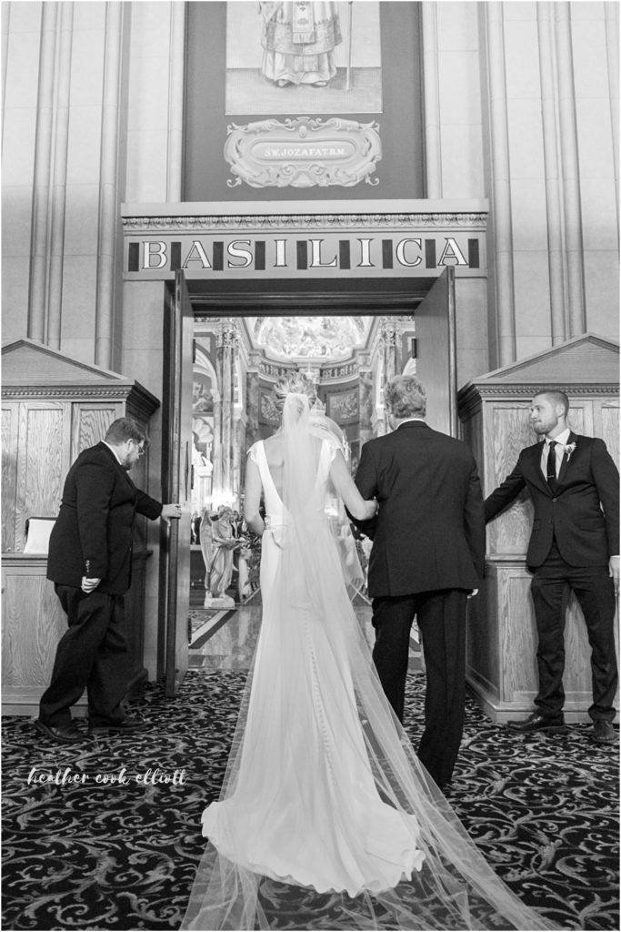 Basilica st Josaphat wedding