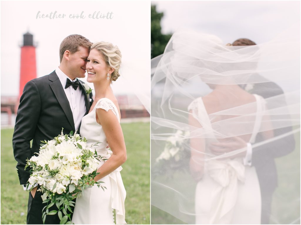 milwaukee art museum modern wedding