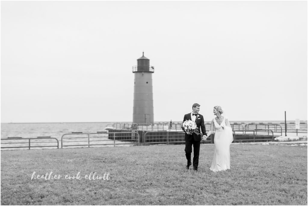 milwaukee art museum modern wedding