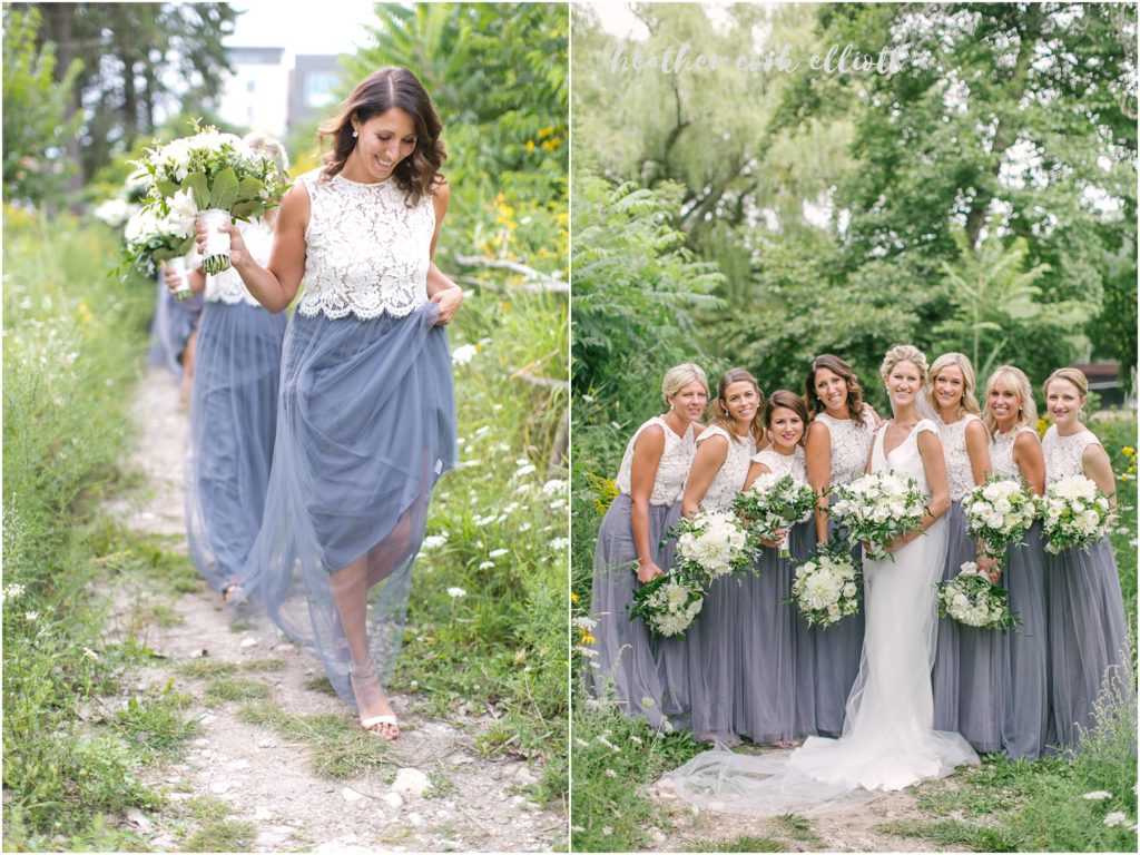 milwaukee art museum modern wedding bhldn