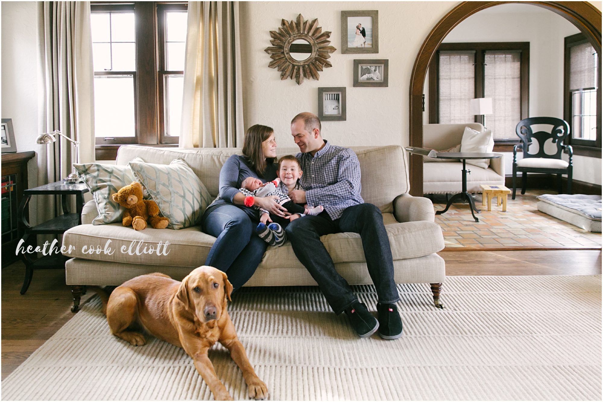 Milwaukee Natural Light Newborn Photography