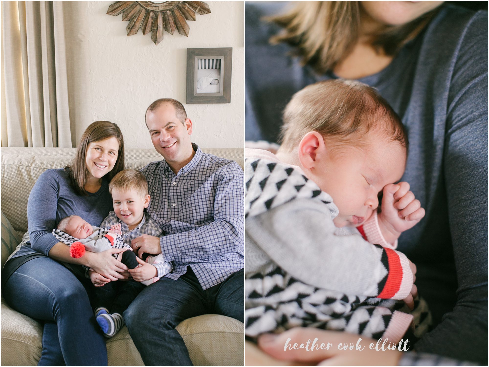 Milwaukee Natural Light Newborn Photography