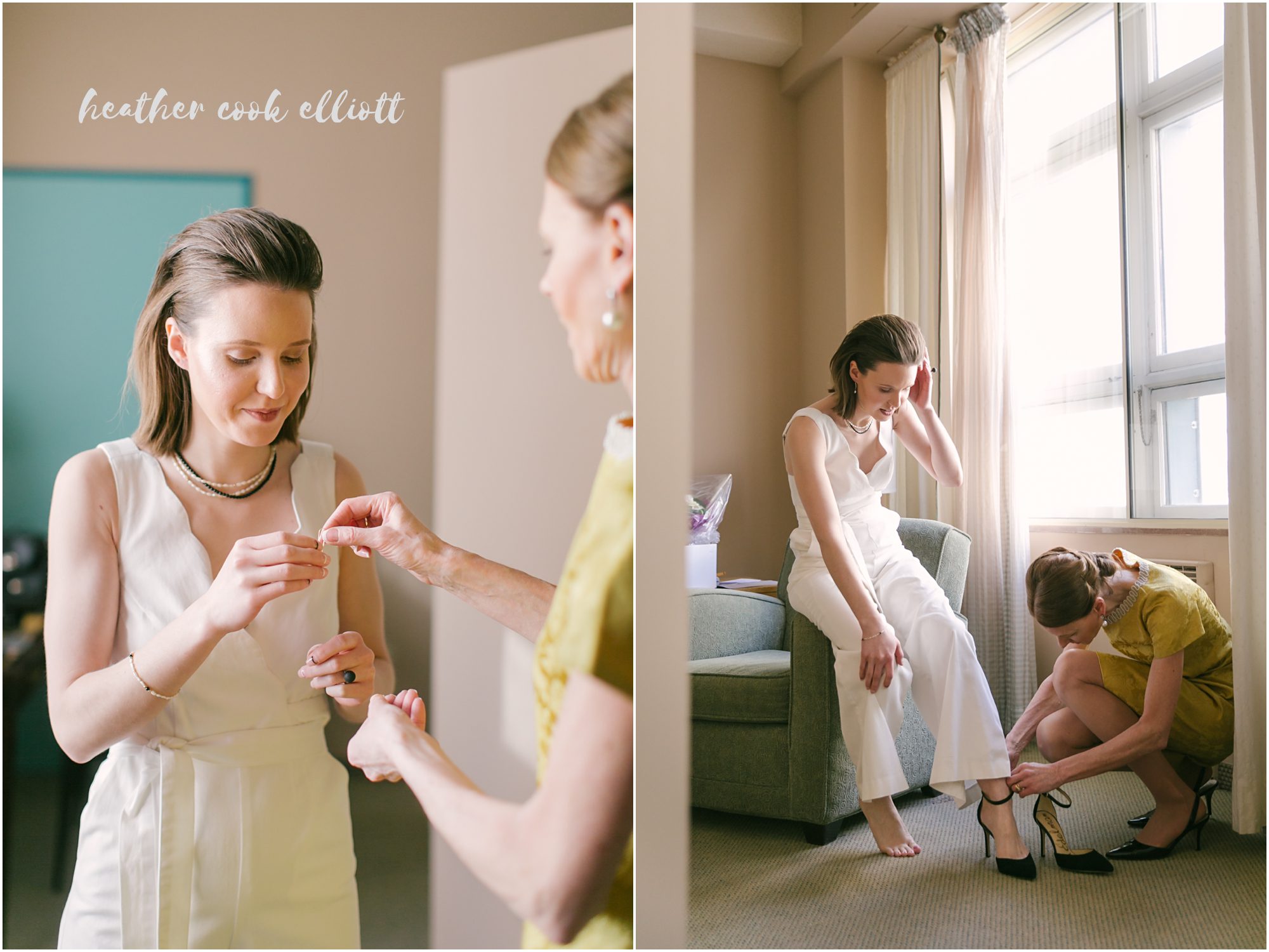 modern Milwaukee courthouse wedding black and white