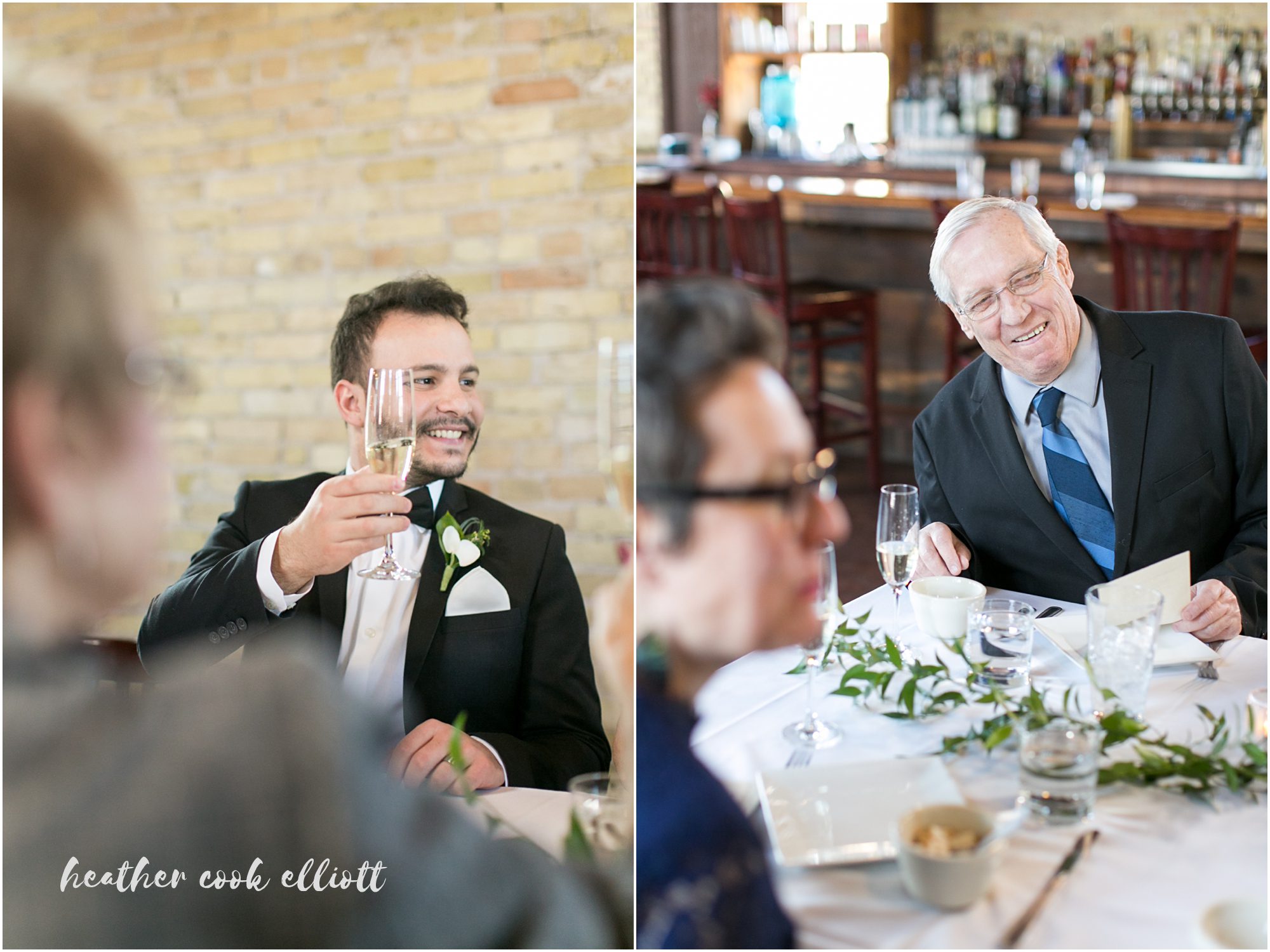 modern engine co. 3 wedding milwaukee black and white