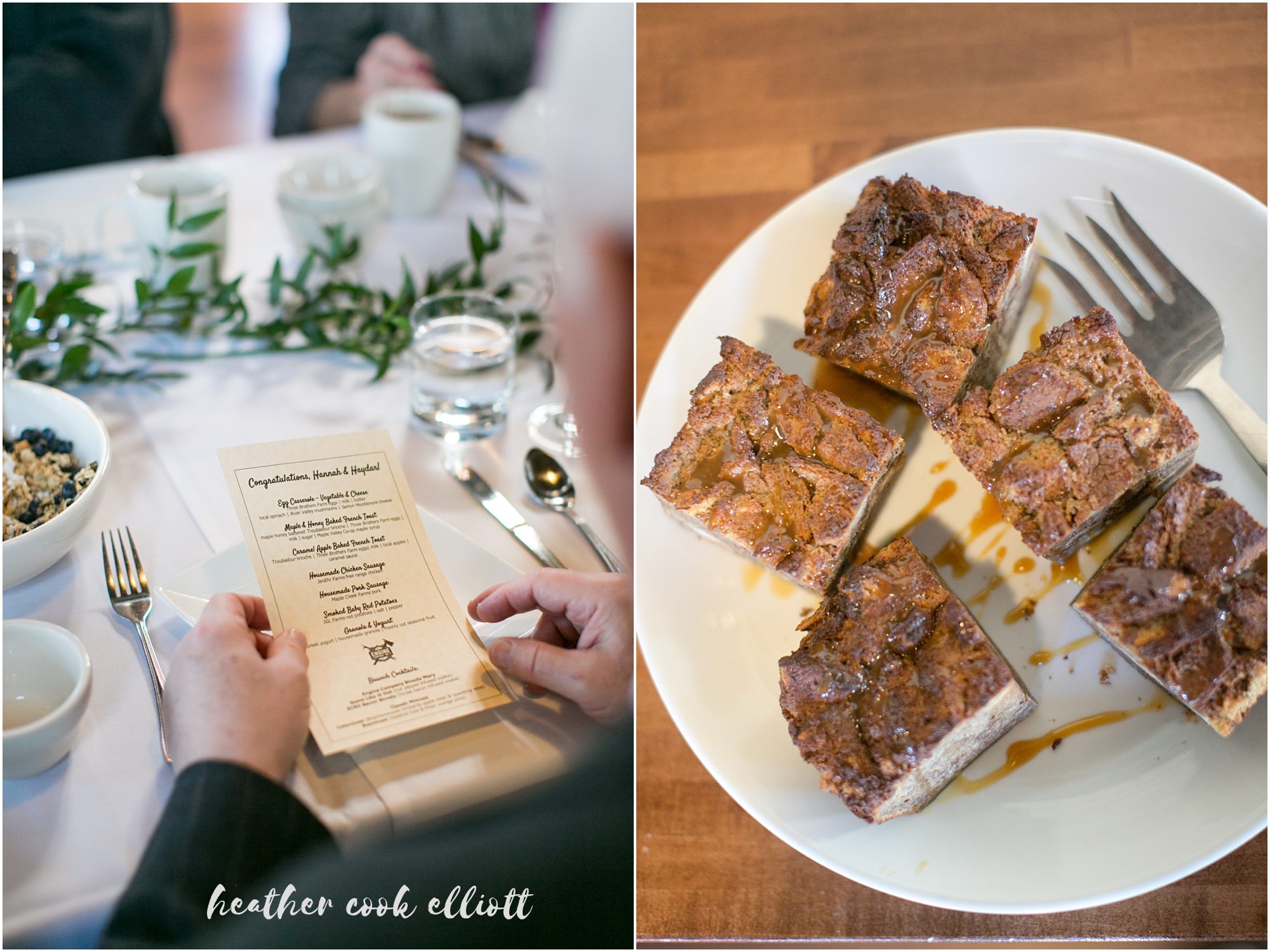 modern milwaukee brunch wedding at engine co. 3 