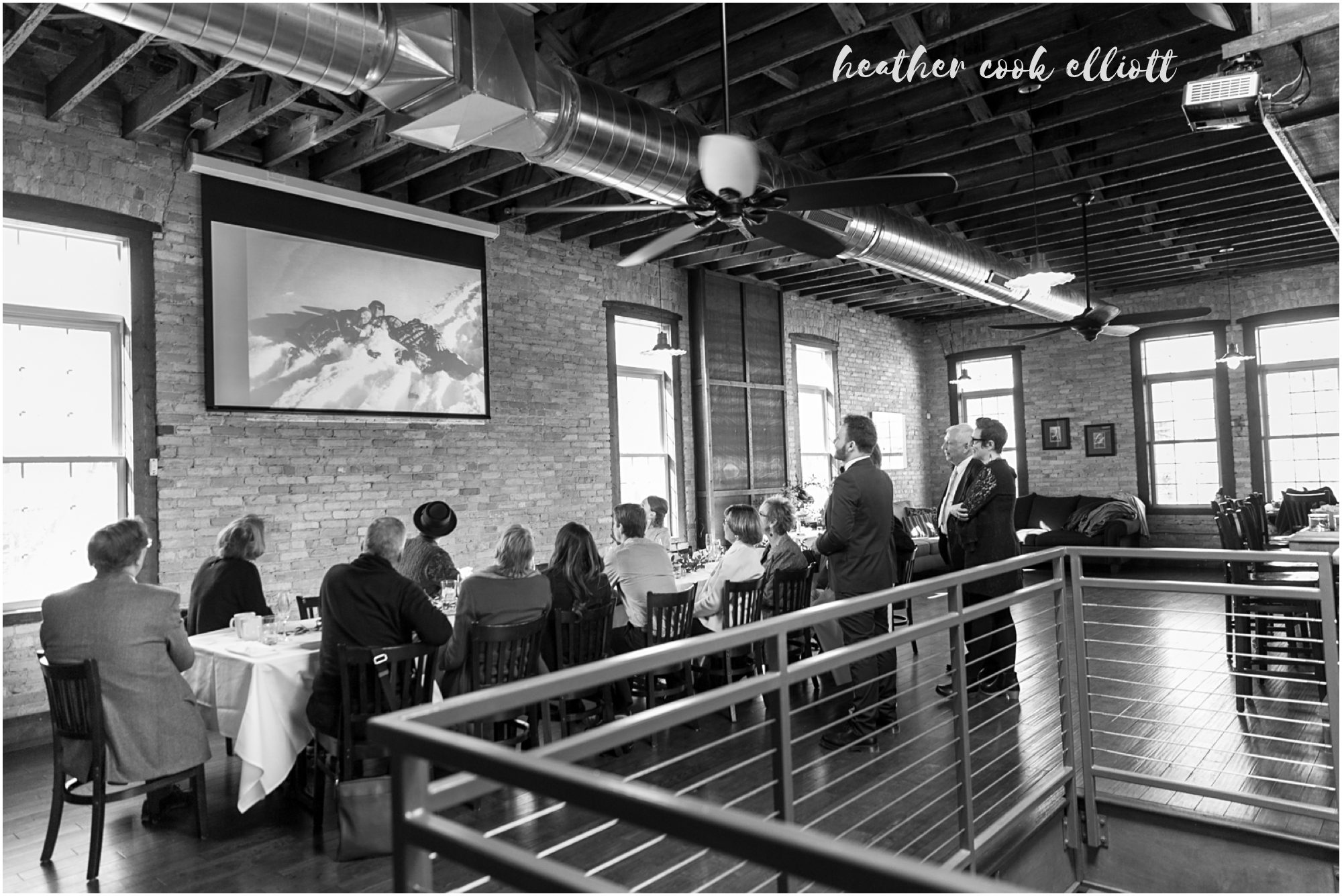 modern milwaukee brunch wedding at engine co. 3 