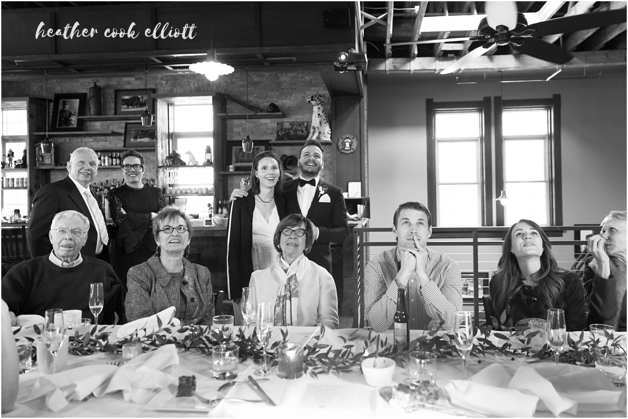 modern milwaukee brunch wedding at engine co. 3 