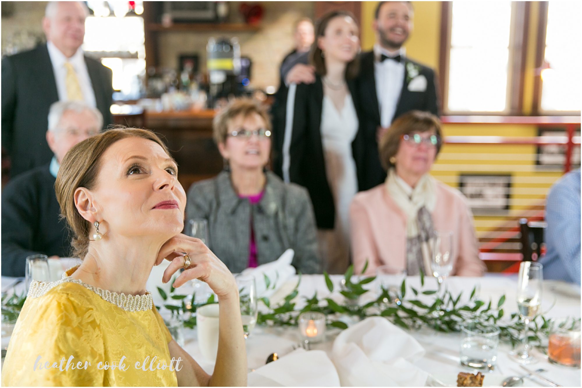 modern milwaukee brunch wedding at engine co. 3 