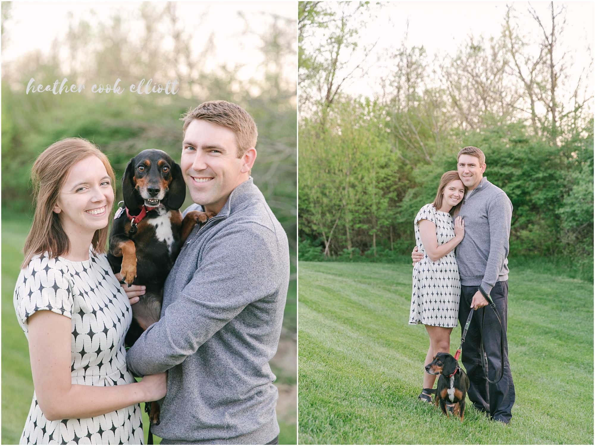 Louisville historic home engagement session