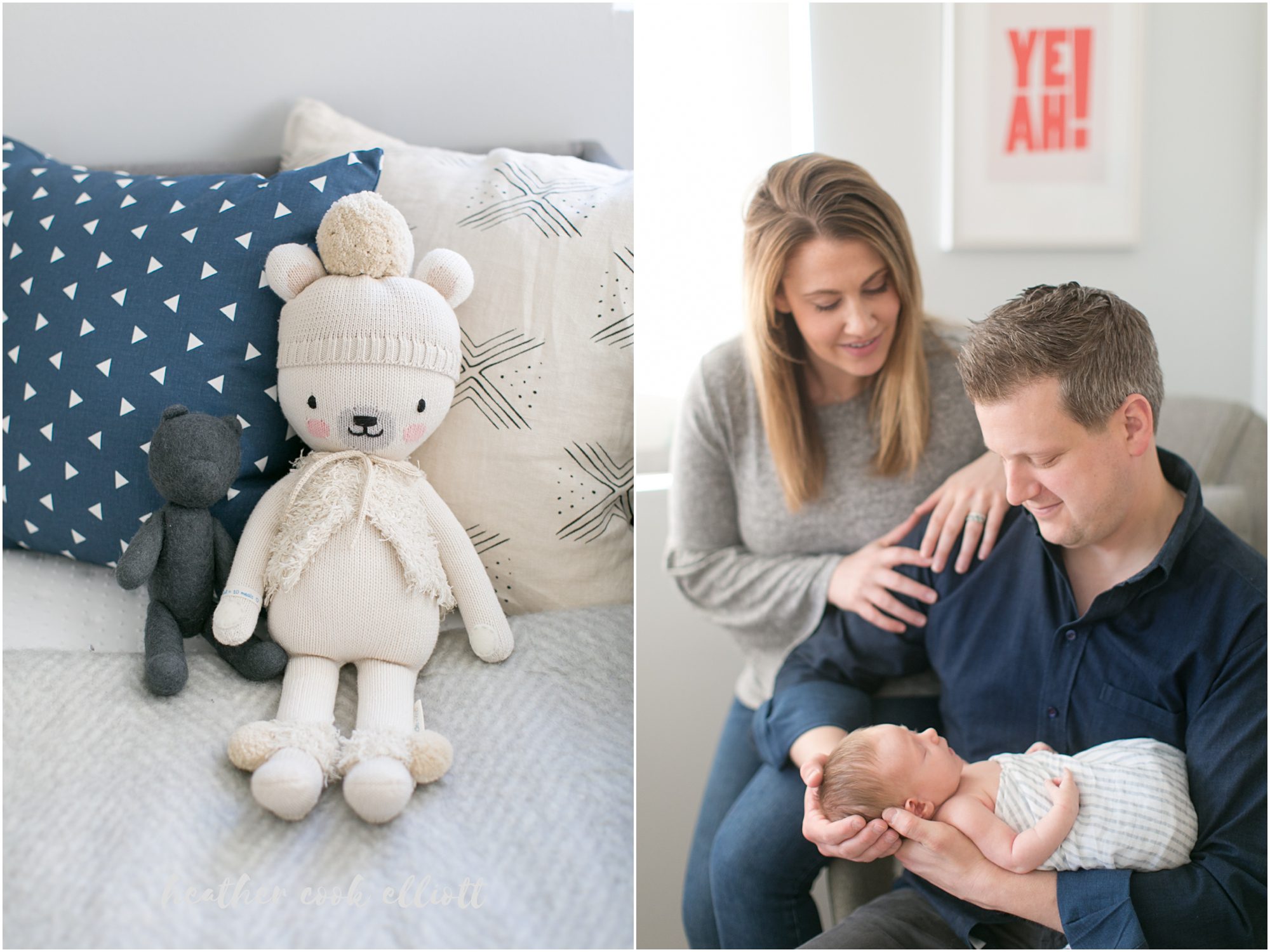 Chicago Natural Light Newborn Photography