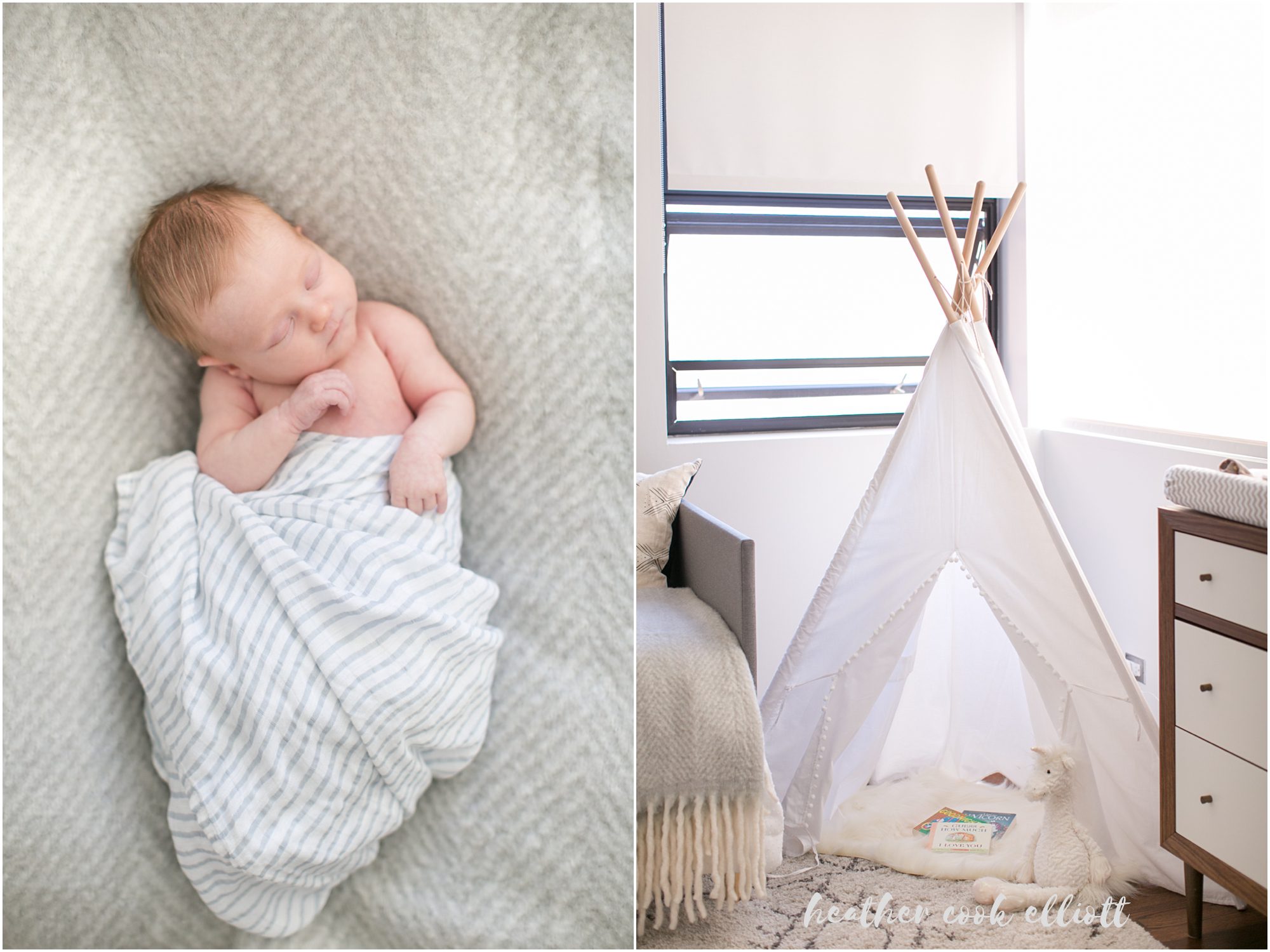 Chicago Natural Light Newborn Photography