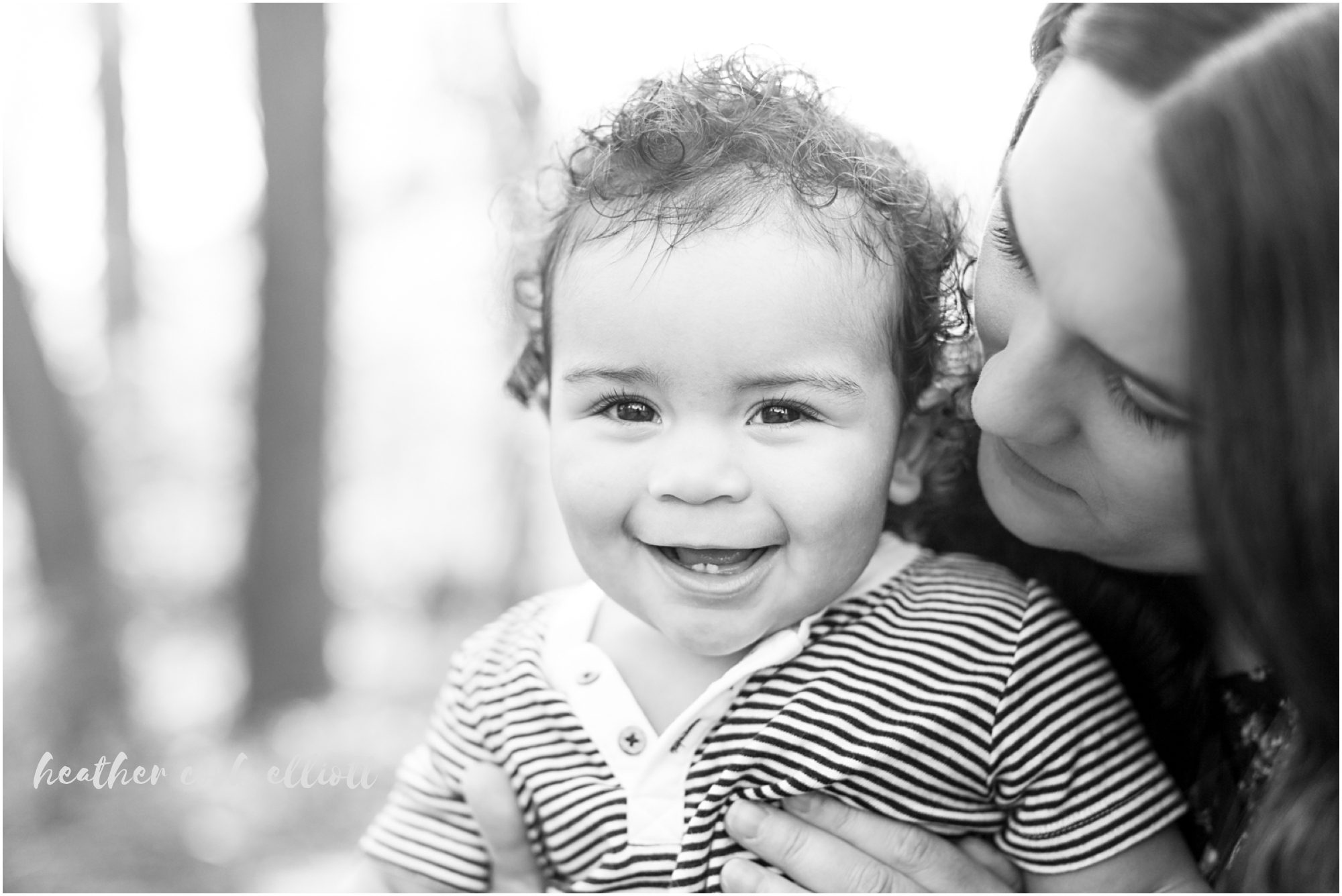 natural light family photography at home