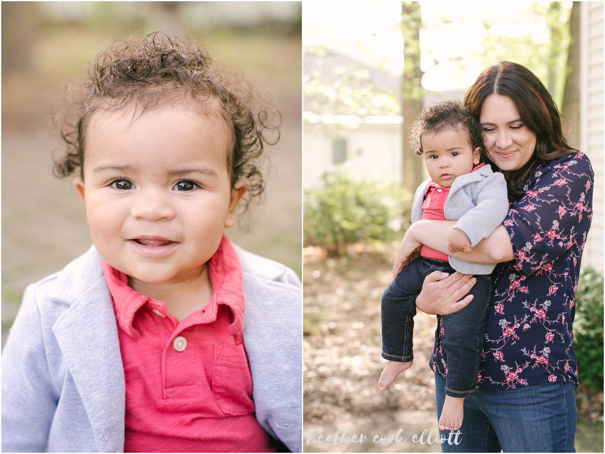 natural light family photography at home