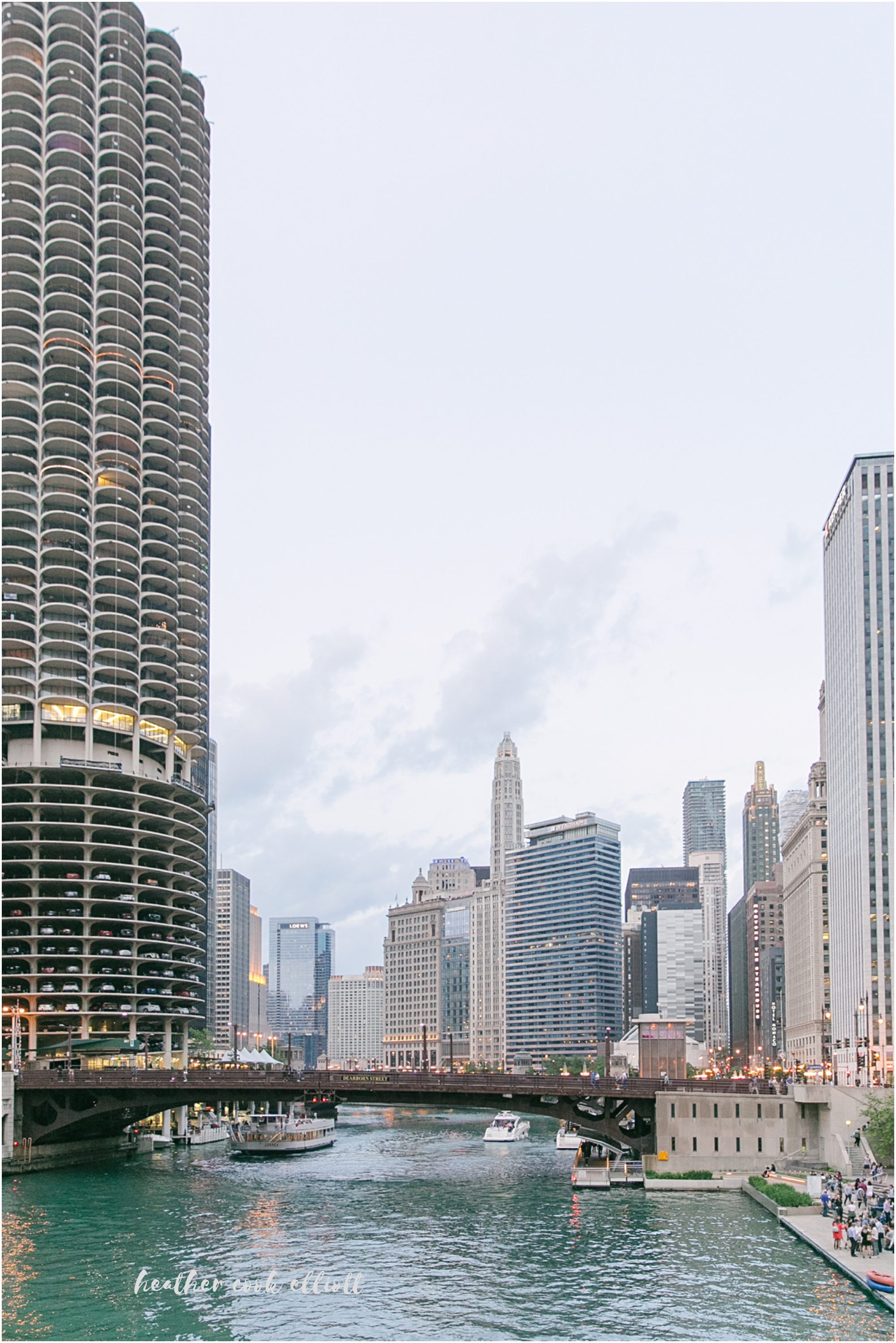 Chicago Sunset Engagement Session