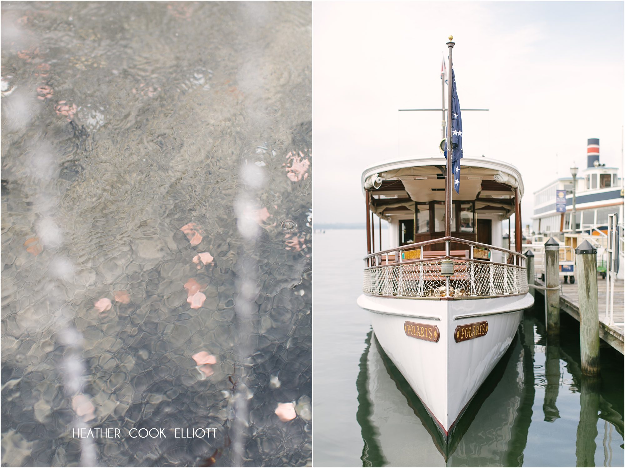 lake geneva wedding engagement polaris boat