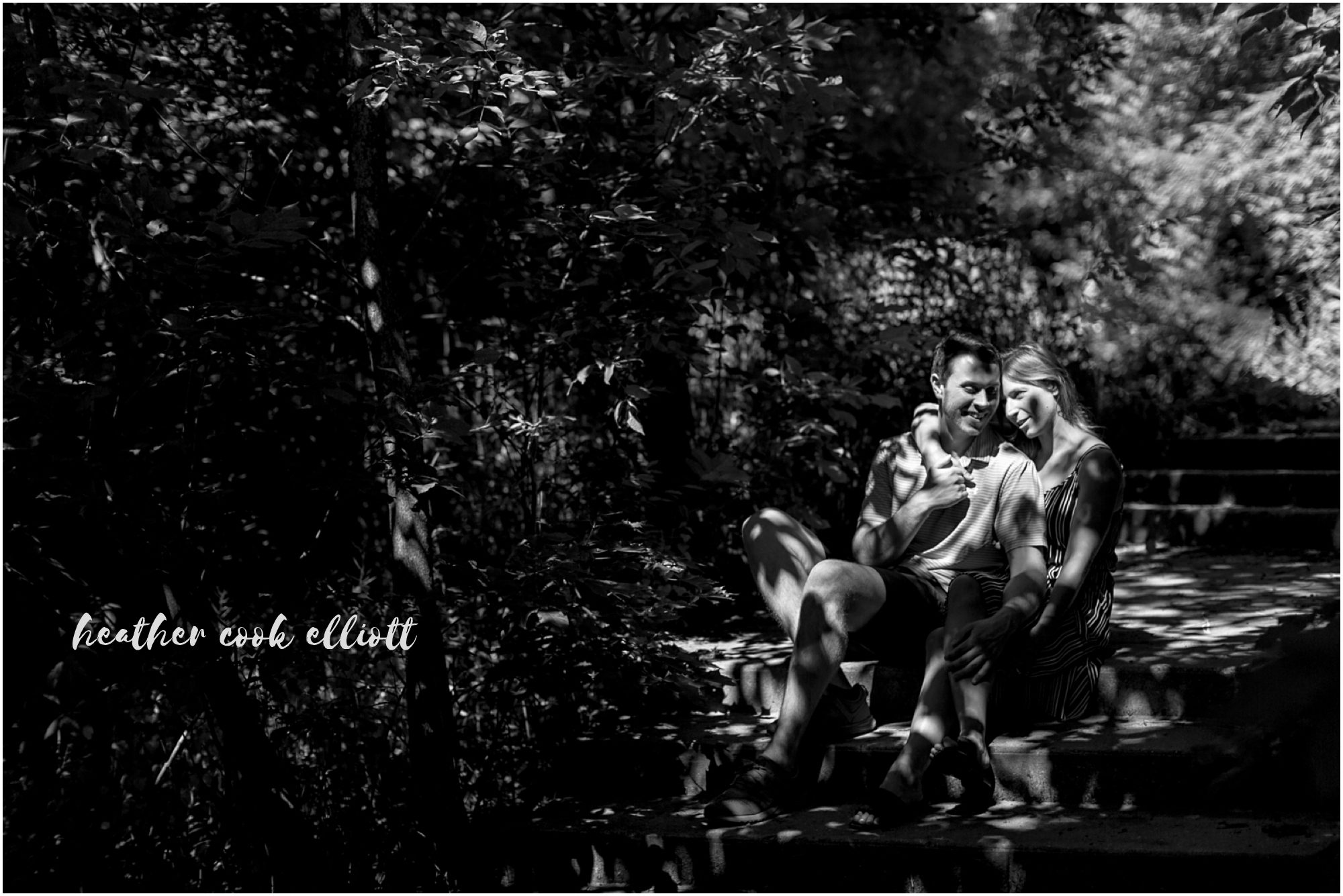 Milwaukee riverside engagement session