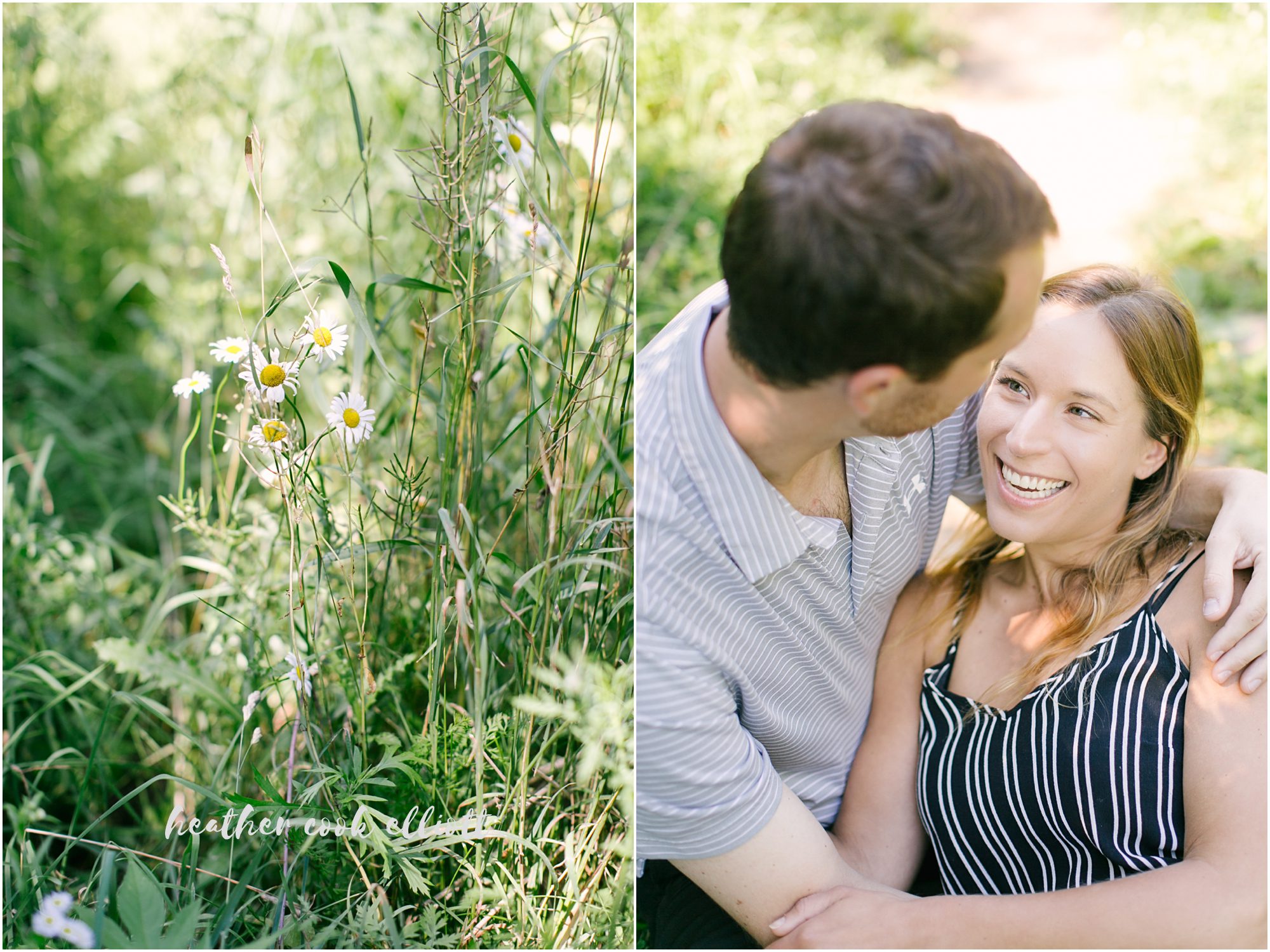 Milwaukee riverside engagement session