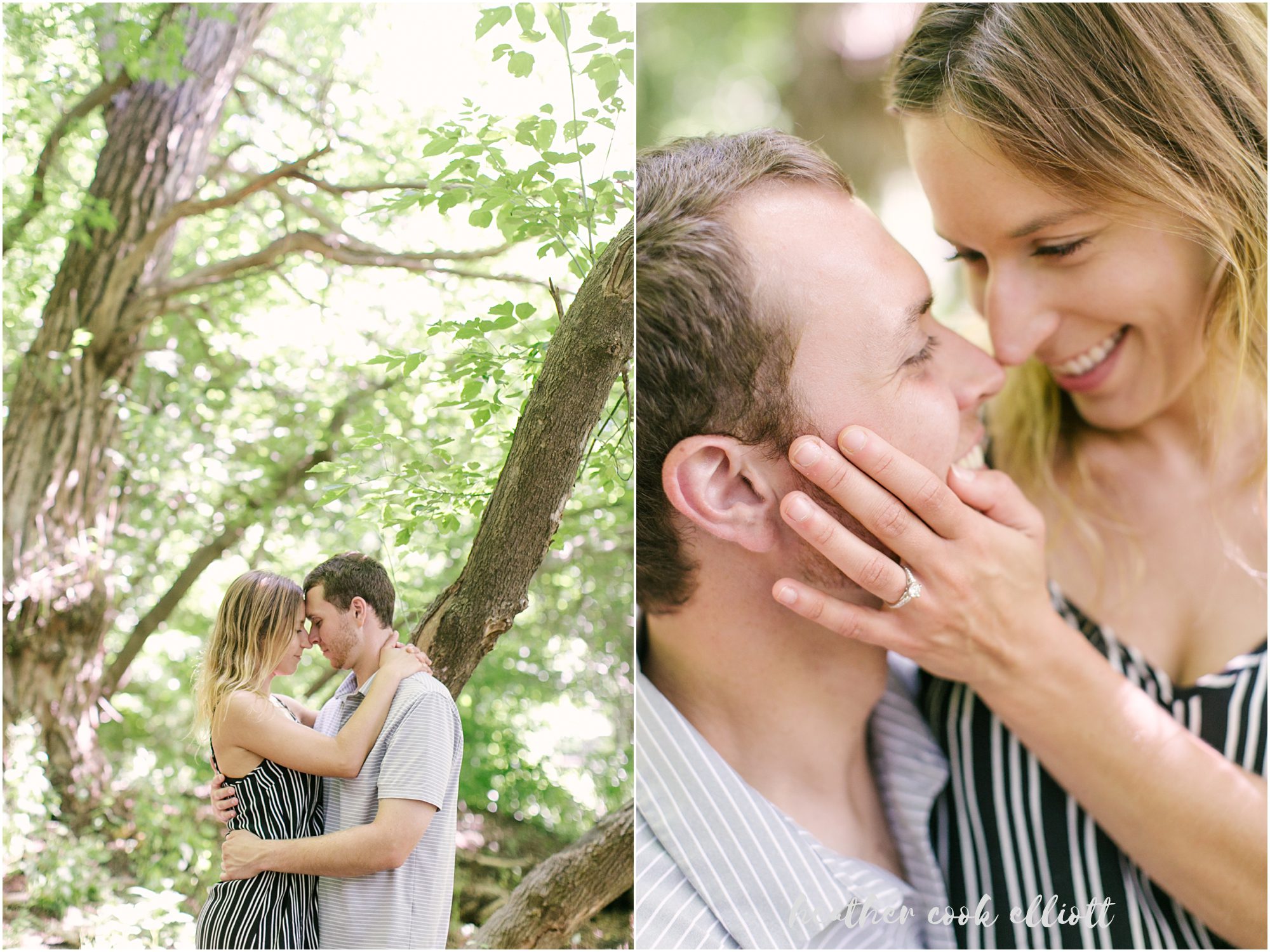 Milwaukee riverside engagement session