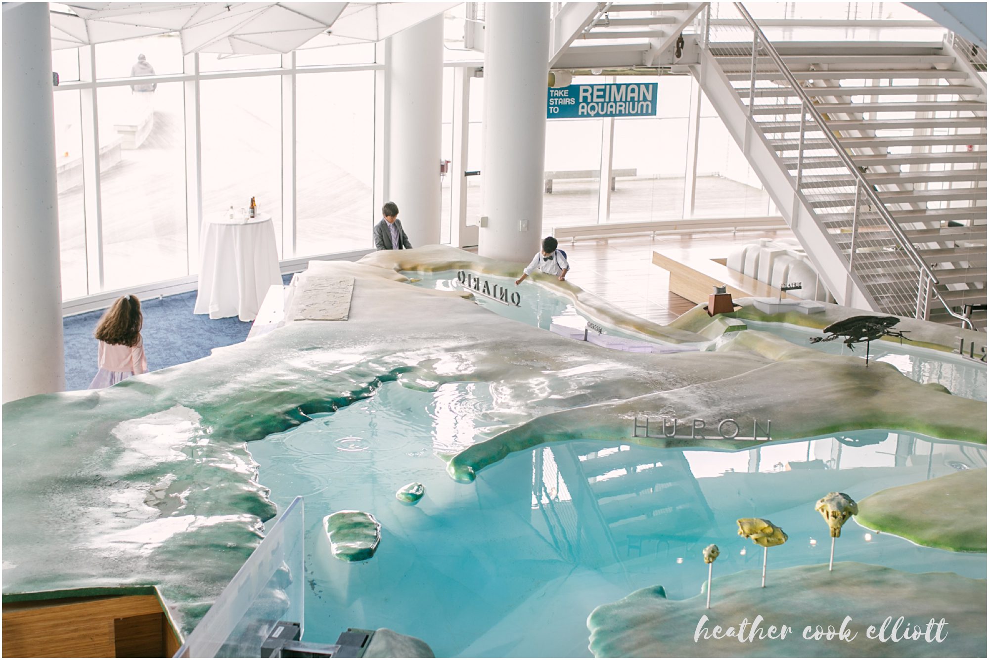 Discovery World Wedding Aquarium Cocktails