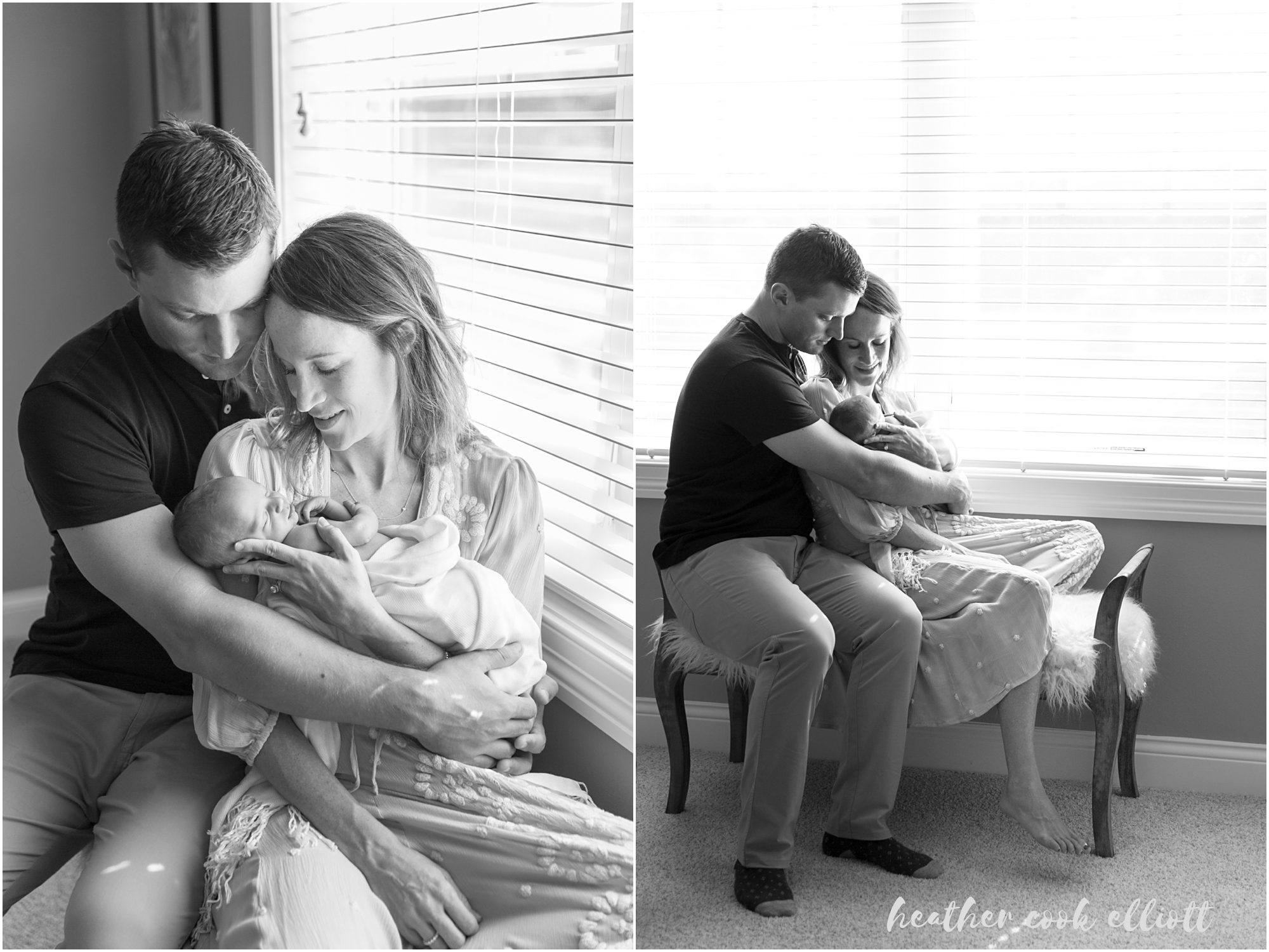 madison milwaukee natural light newborn photography