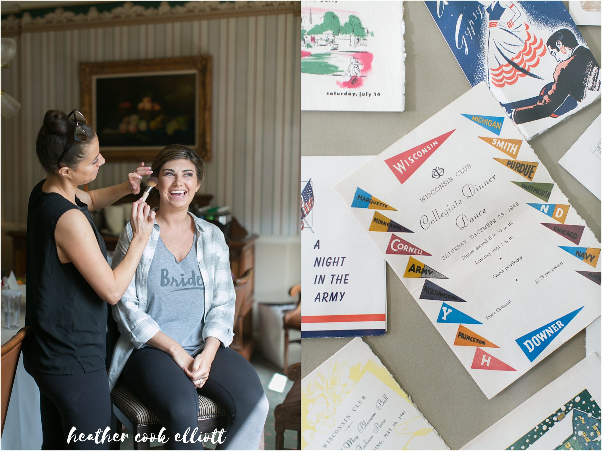 wisconsin club wedding details