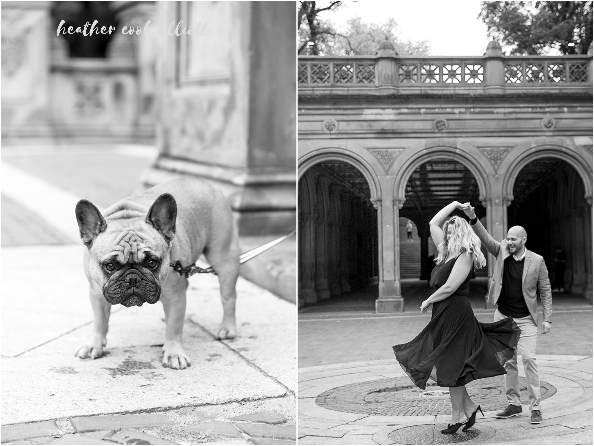 bethesda terrace engagement photography,