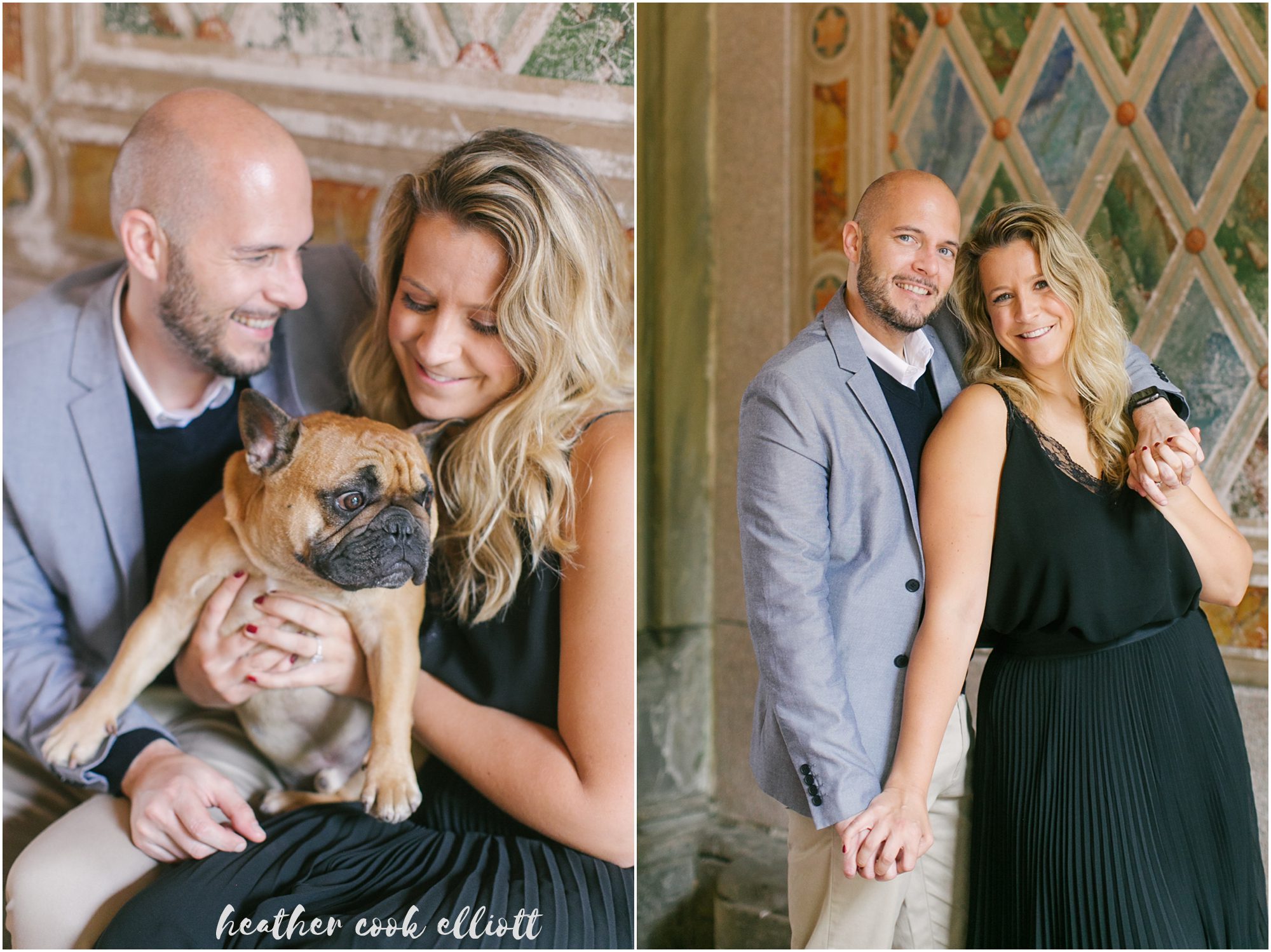 bethesda terrace engagement photography
