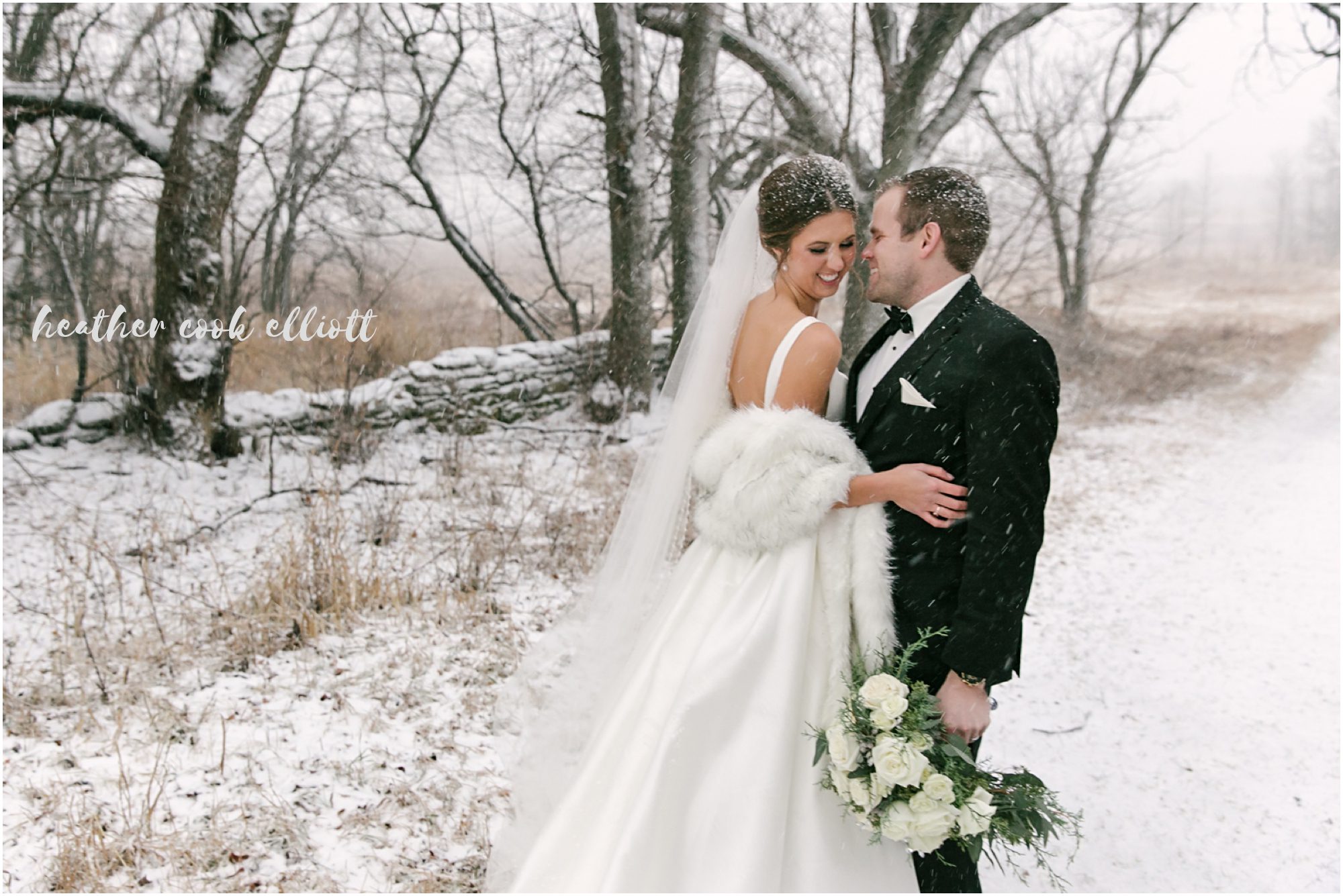 wisconsin winter NYE wedding