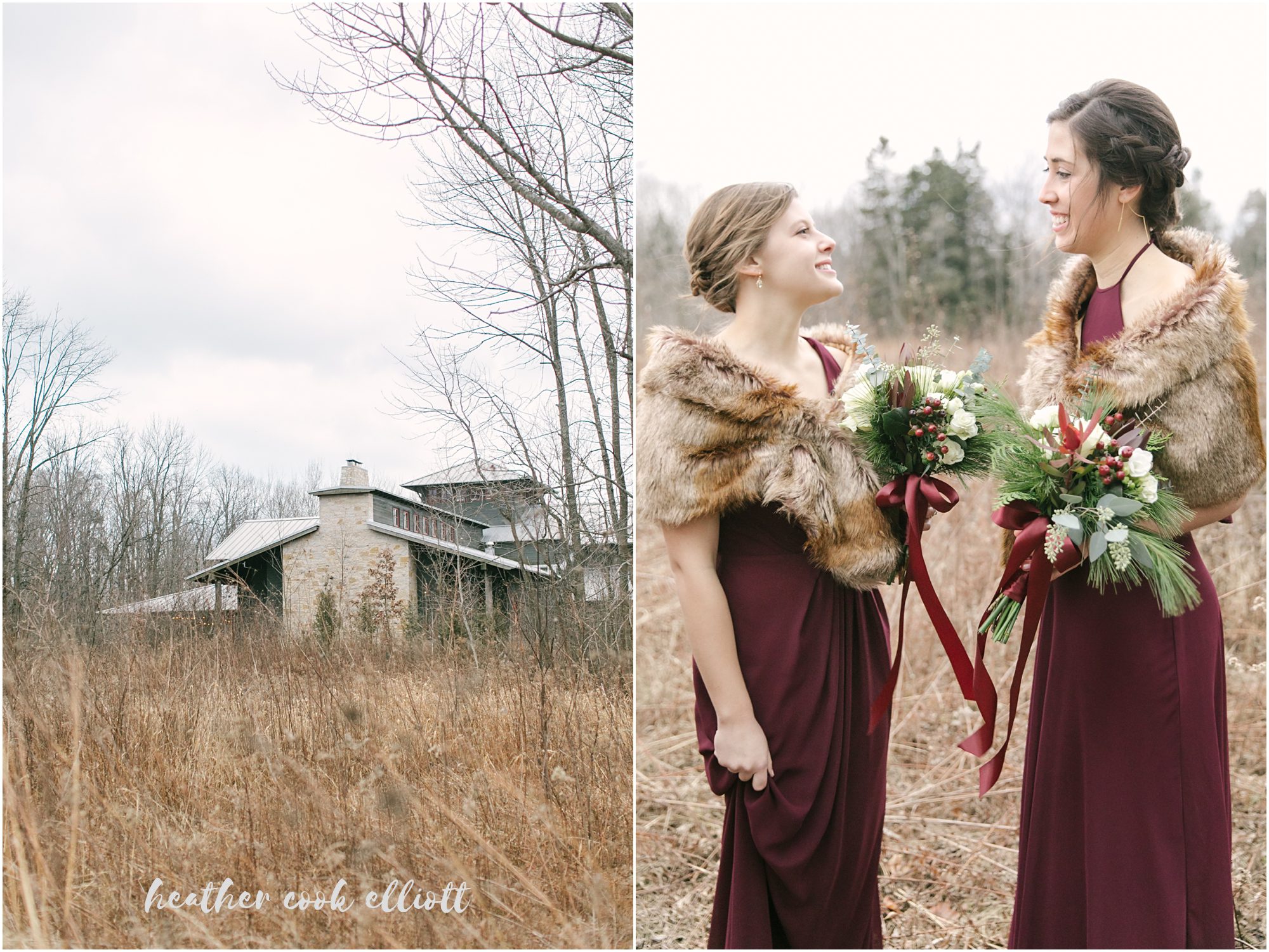 schlitz audubon winter wedding 
