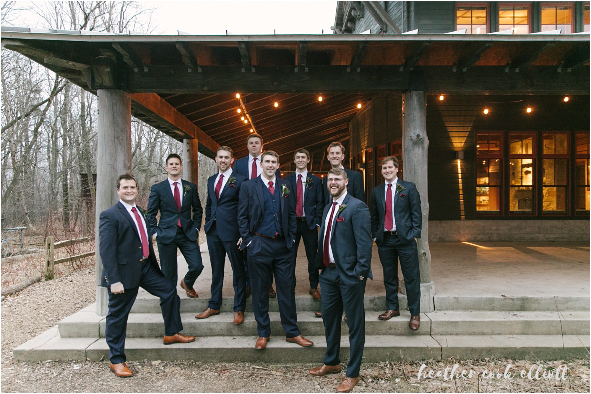 schlitz audubon winter wedding 