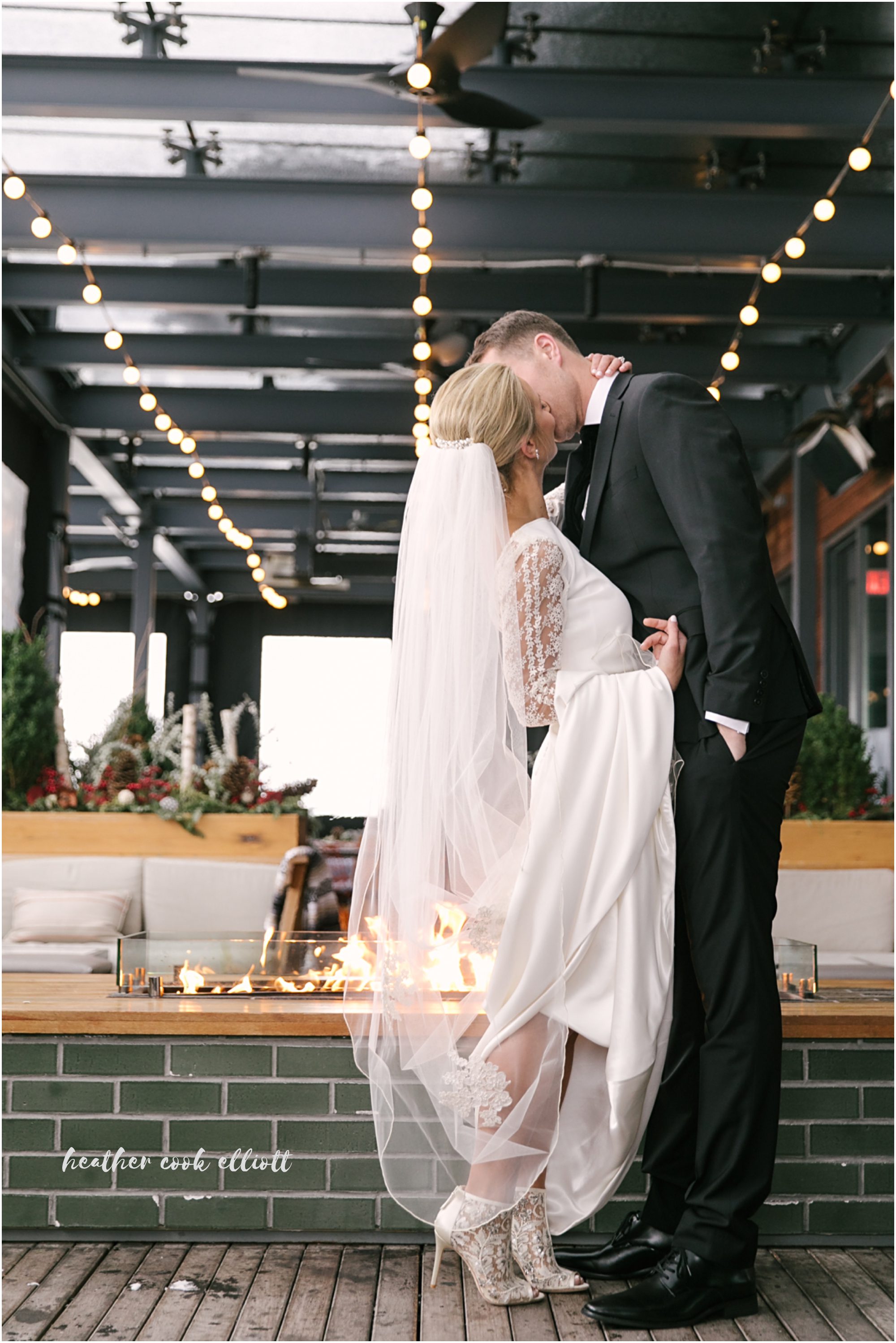 kimpton & pritzlaff winter wedding