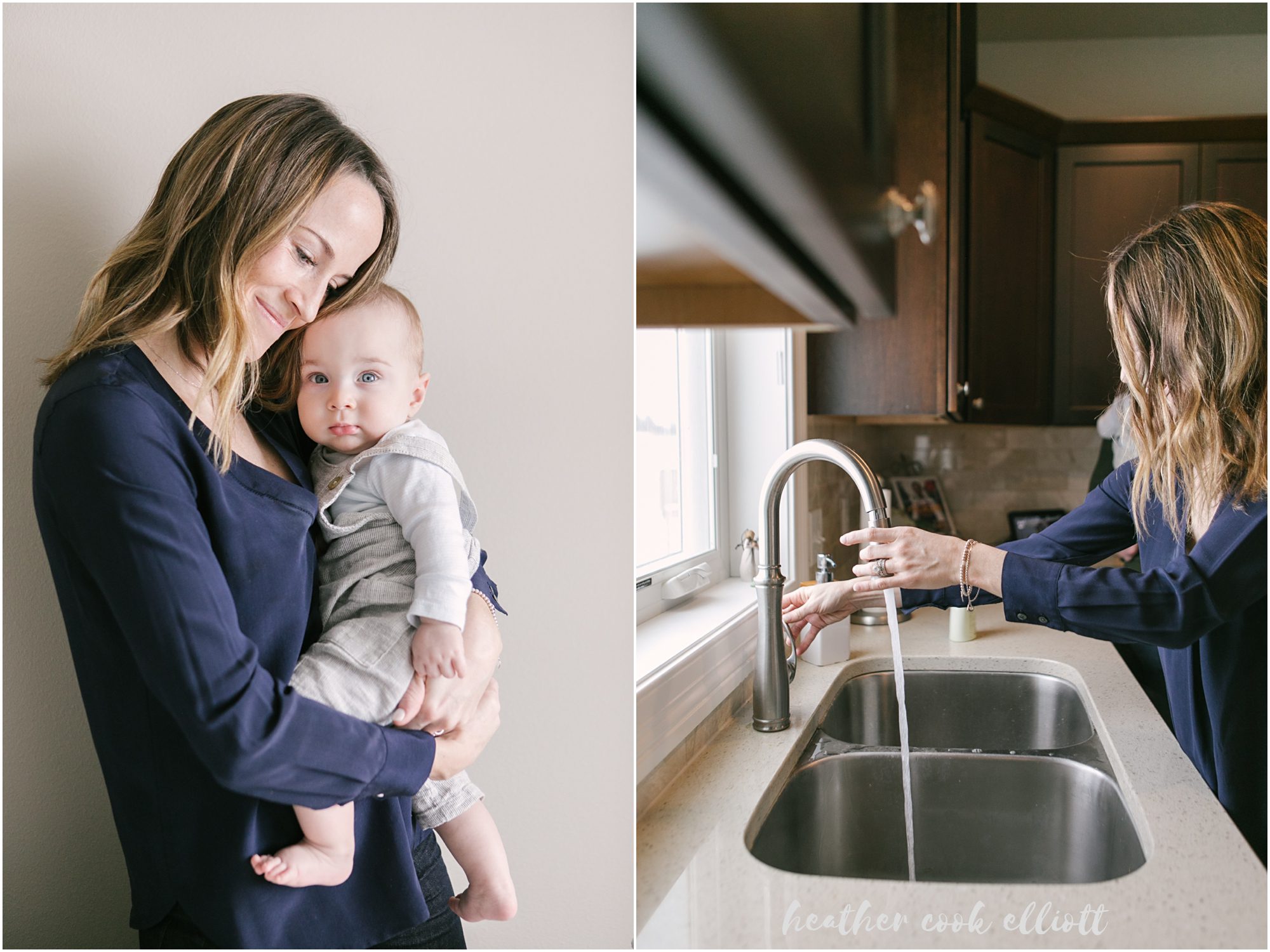 madison wisconsin natural light family photography at home