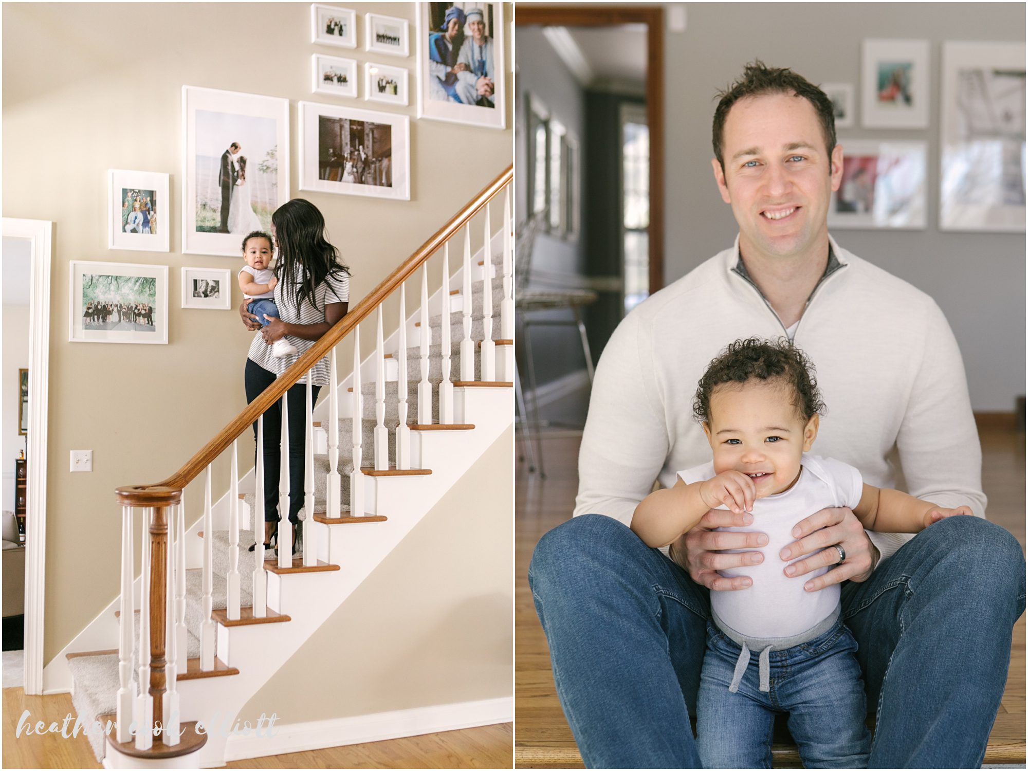 mequon family photographer at home in natural light