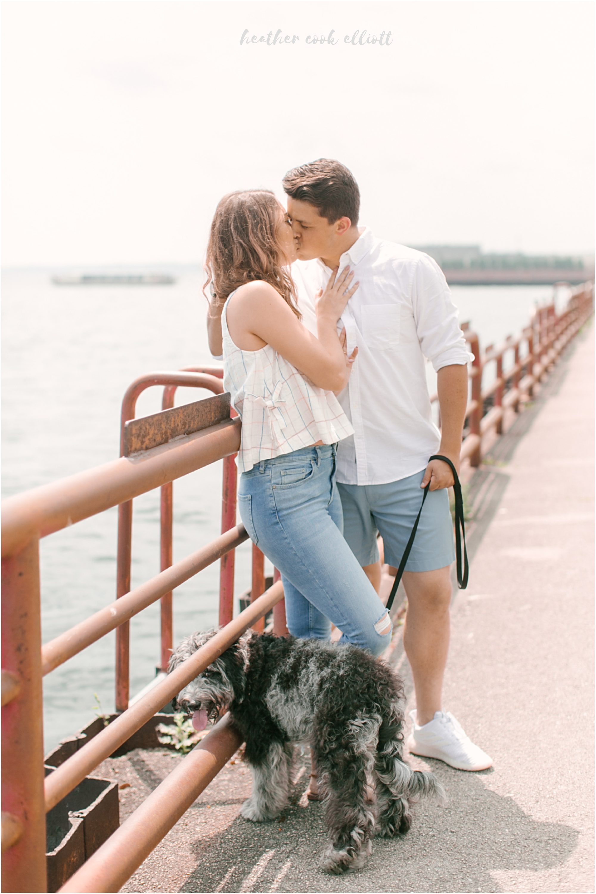 milwaukee lakefront engagement photos