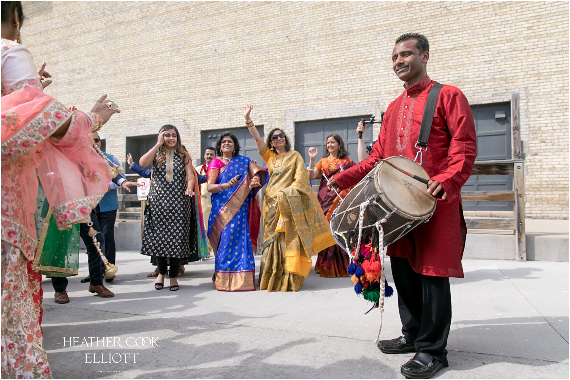 pritzlaff indian fusion wedding baraat