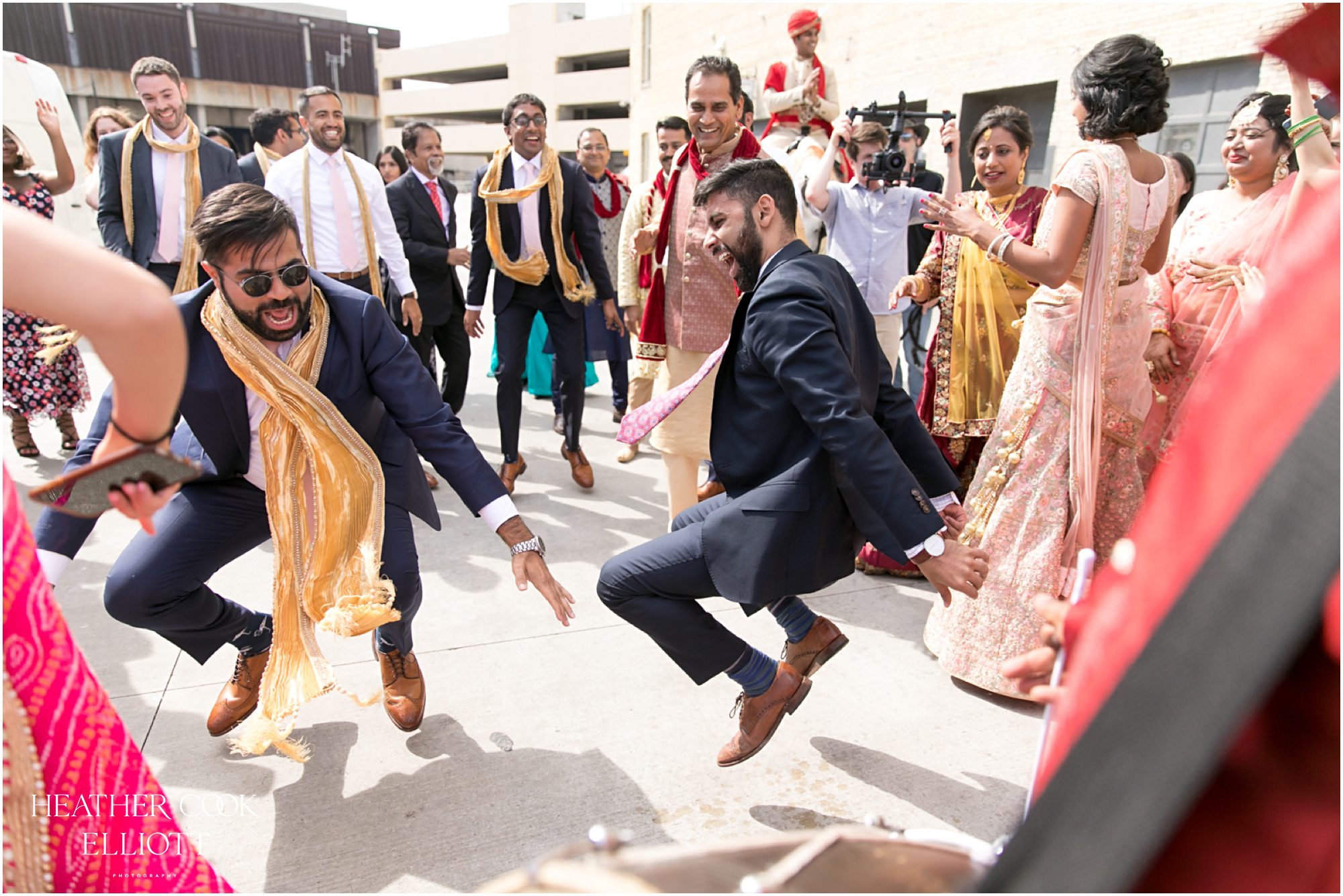 pritzlaff indian fusion wedding baraat