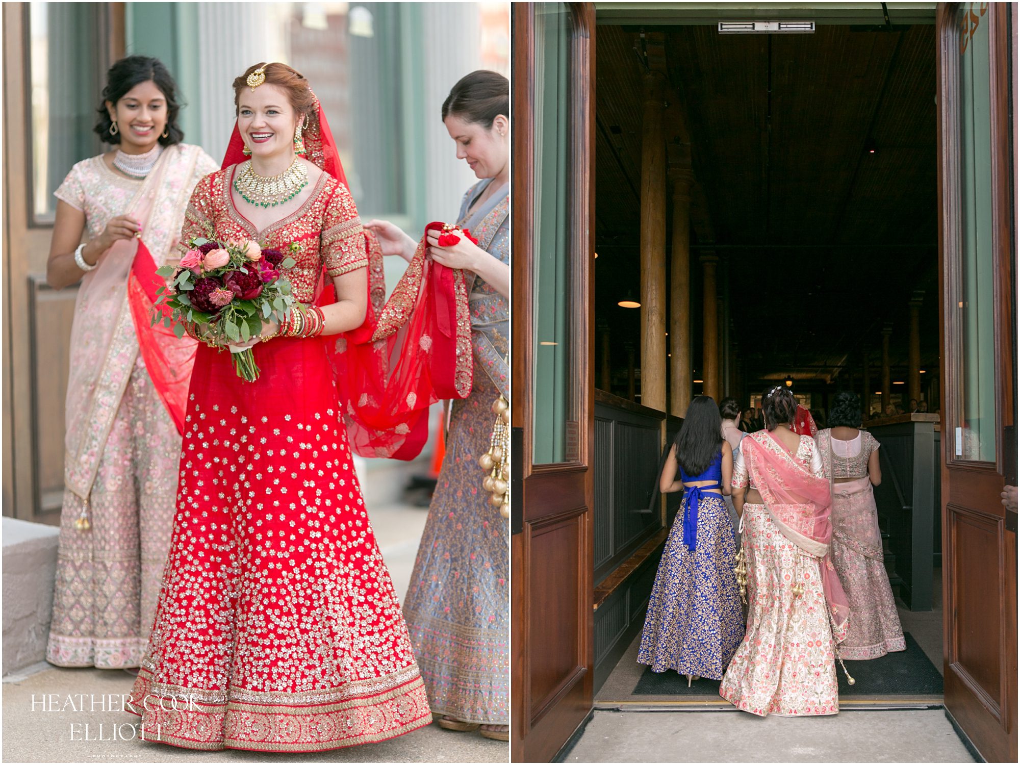 pritzlaff indian fusion wedding decor details