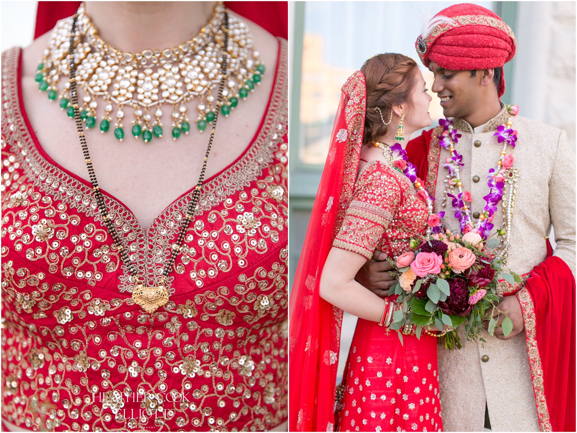 pritzlaff indian fusion wedding decor details