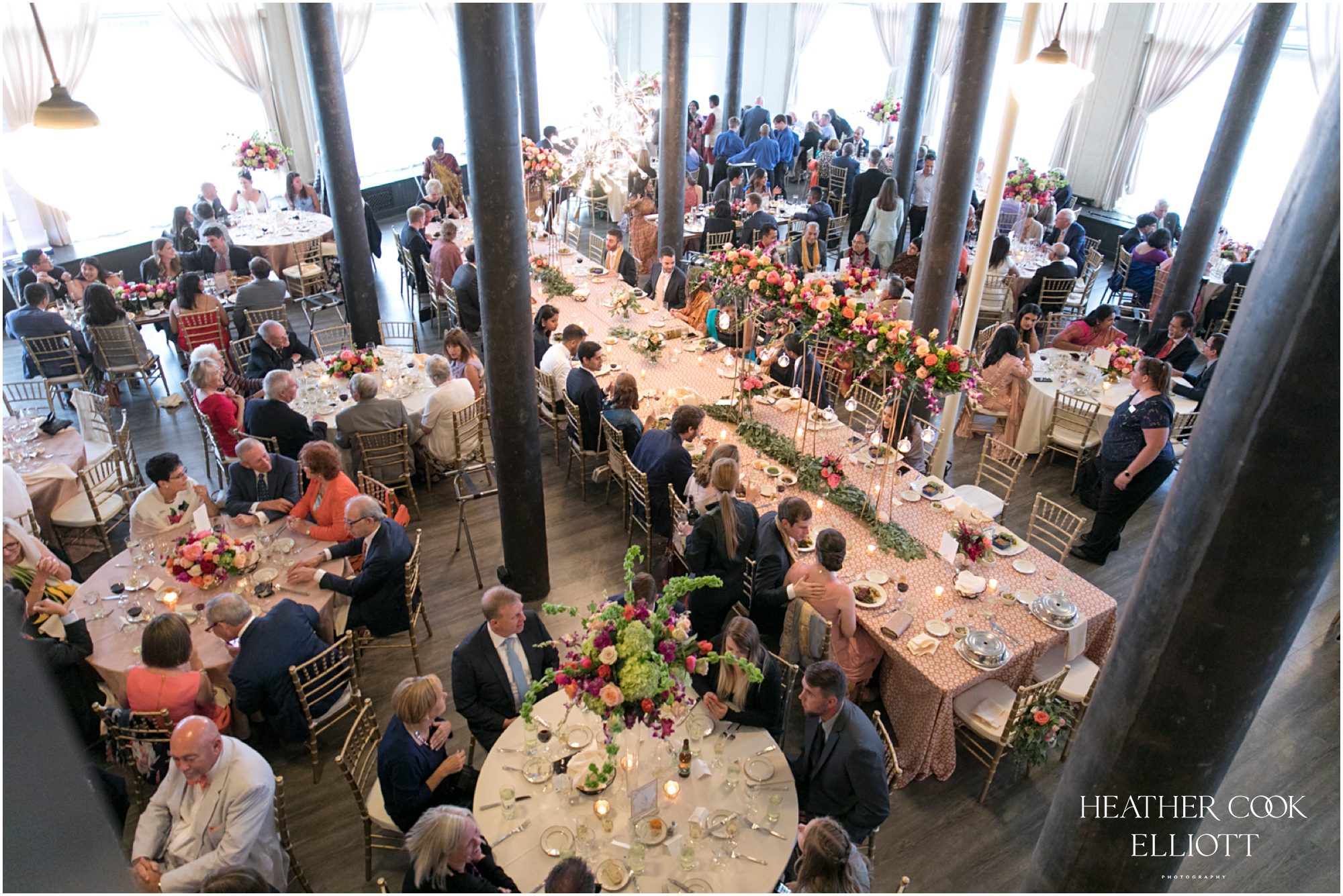 pritzlaff indian fusion wedding decor details