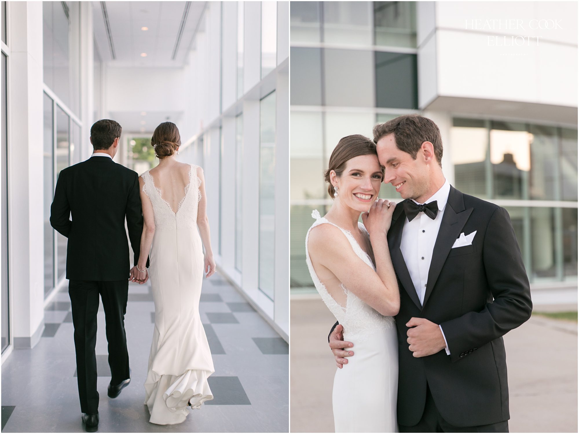 discovery world wedding at sunset portraits