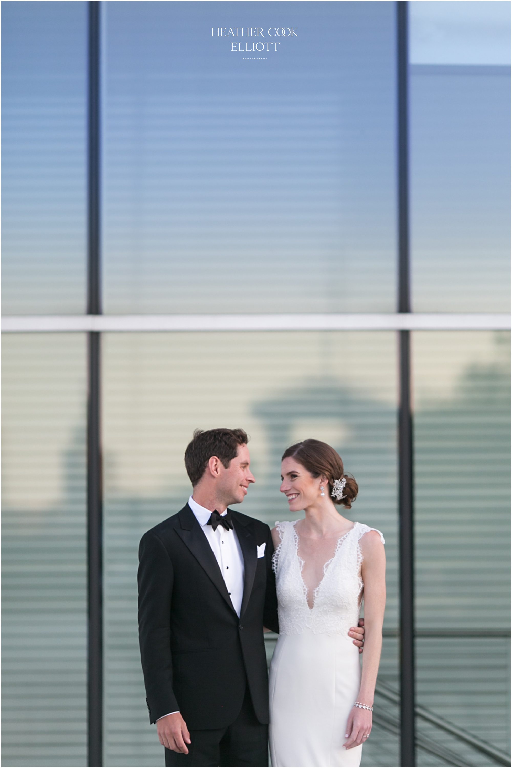 discovery world wedding at sunset portraits