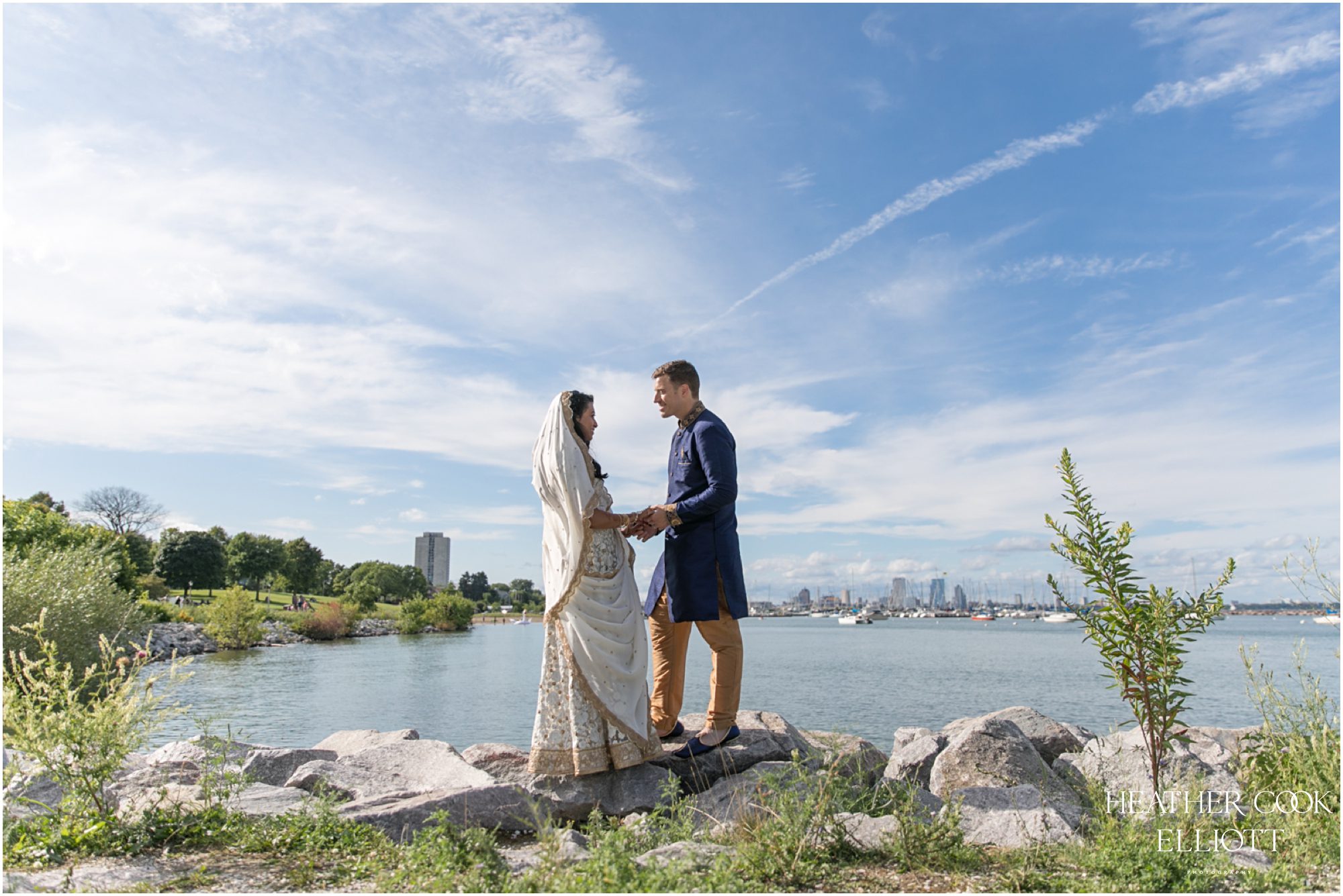 muslim indian fusion wedding in milwaukee portraits