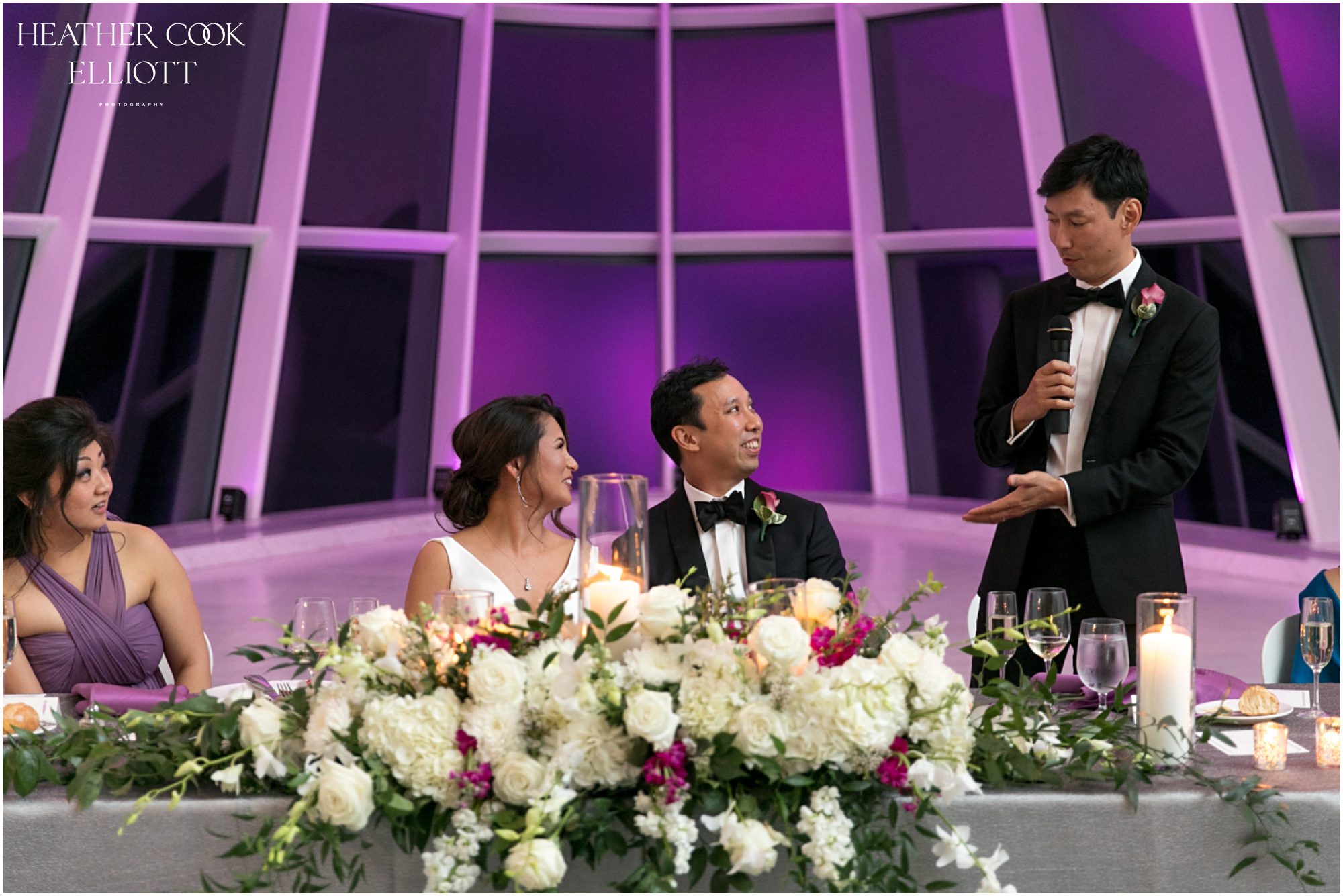 milwaukee art museum reception and toasts