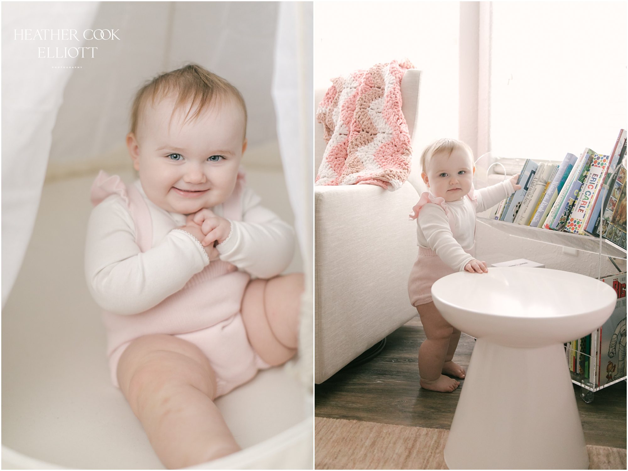 natural light 1 year old at home