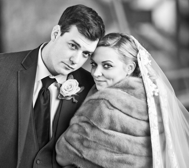 Brittany & John Wisconsin Winter Wedding » Heather Cook Elliott