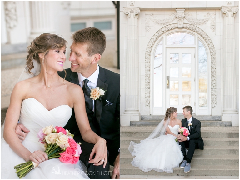 spring wedding at West Bend Country Club