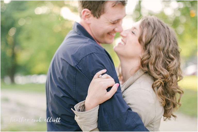 Chicago Sunset Engagement Session