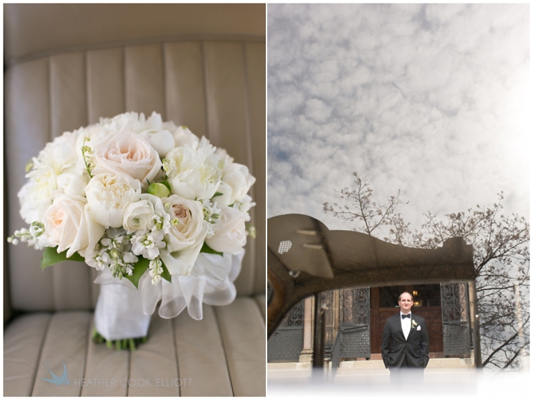 classic wedding getaway car in Chicago and Milwaukee