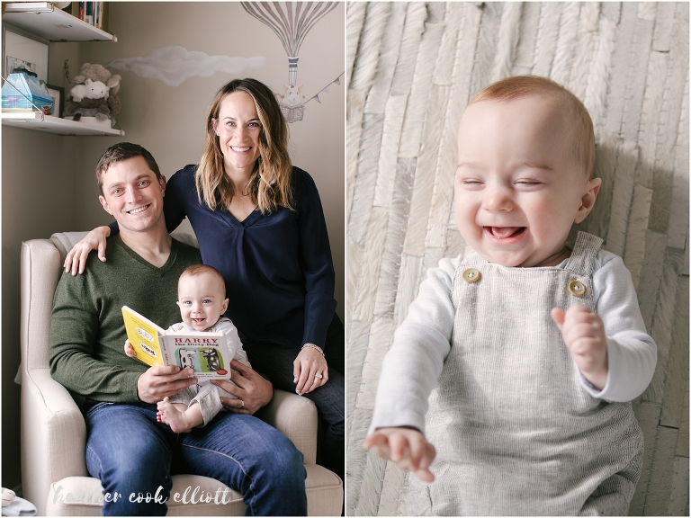 madison wisconsin natural light family photography at home