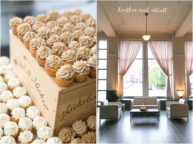 pritzlaff wedding with cupcakes and lounge